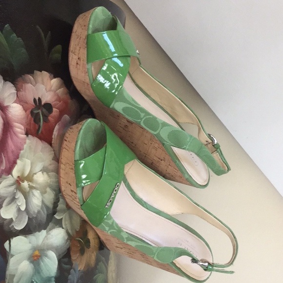 Coach Open Toe Shoes - Picture 1 of 3